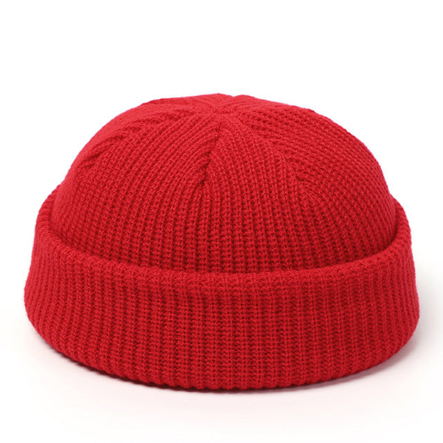 Knitted Hats For Women Skullcap Men Beanie Hat Winter Retro - Heritage cosmetics and beauty care