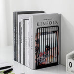 Scandinavian Style Simple Wrought Iron Bookend Office Supplies - Heritage cosmetics and beauty care