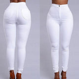 Fashion elastic jeans women leggings ladies - Heritage cosmetics and beauty care