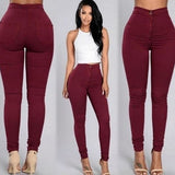 Fashion elastic jeans women leggings ladies - Heritage cosmetics and beauty care