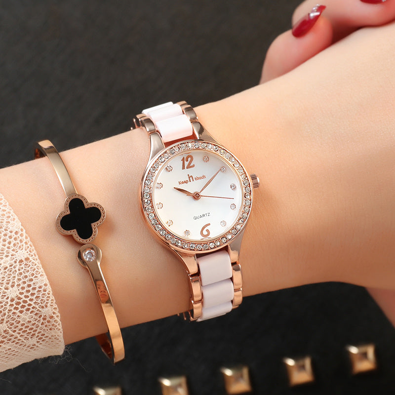 Women Watches Luxury Quartz Female Wrist Watches - Heritage cosmetics and beauty care