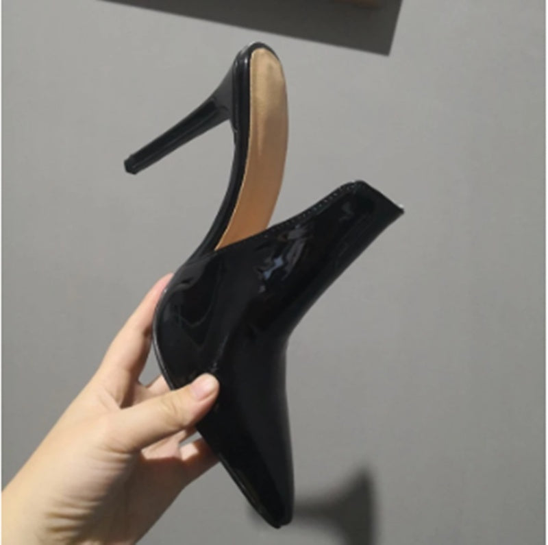 European and American Fashion Single Shoes Pointed Toe Stiletto High Heels Catwalk High Heels - Heritage cosmetics and beauty care