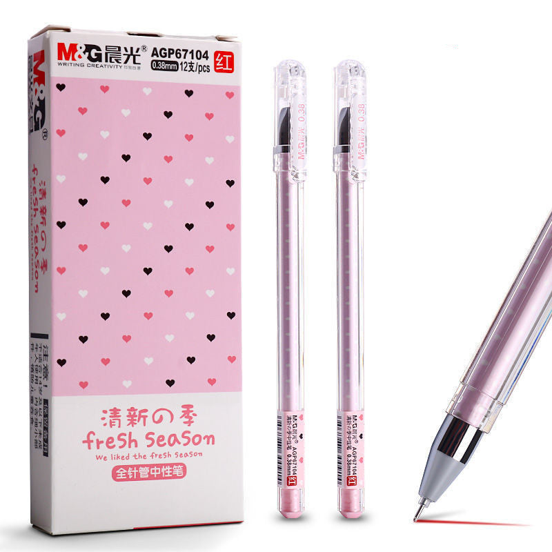 Neutral Pen Black Signature Pen Student Use Cute Cartoon Small Fresh Syringe Pen - Heritage cosmetics and beauty care