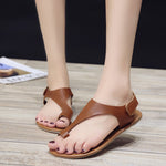 Sandals Women Low Heel Ankle Velcro Plus Size 43 Foreign Trade Sandals - Heritage cosmetics and beauty care