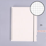 B5 Coil Grid Book Super Thick And Simple High School And College Student Classroom Notebooks Postgraduate Entrance Examination Grid Wrong Question Grid Book - Heritage cosmetics and beauty care