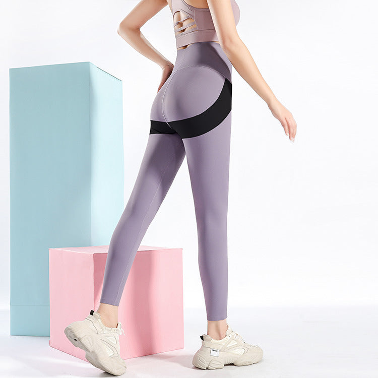 Sexy Heart Yoga Pants Women Patchwork Yoga Leggings Women - Heritage cosmetics and beauty care