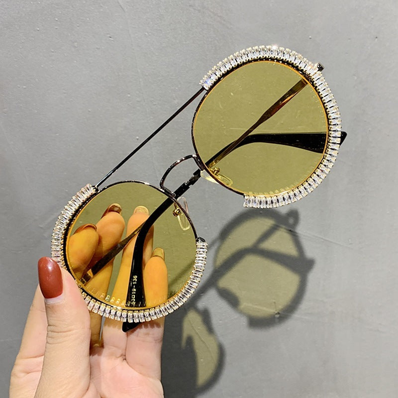 Fashion Retro Round Sunglasses - Heritage cosmetics and beauty care