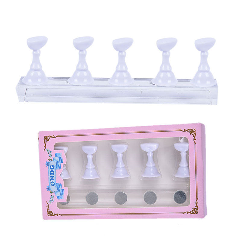 Acrylic Transparent Base for Nail Holder Magnet Chessboard Practice Seat - Heritage cosmetics and beauty care