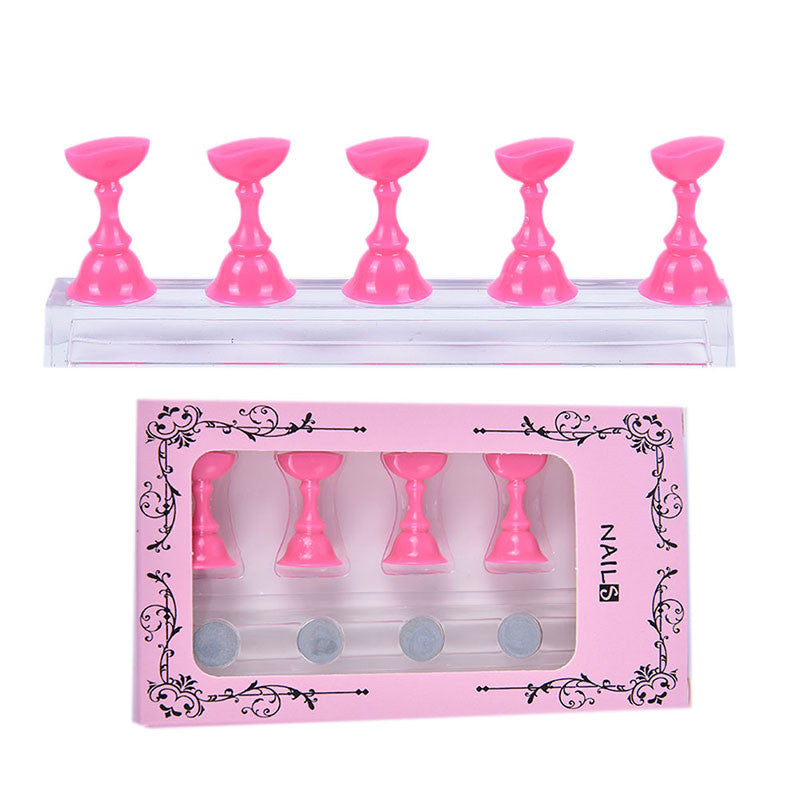 Acrylic Transparent Base for Nail Holder Magnet Chessboard Practice Seat - Heritage cosmetics and beauty care