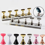 Acrylic Transparent Base for Nail Holder Magnet Chessboard Practice Seat - Heritage cosmetics and beauty care