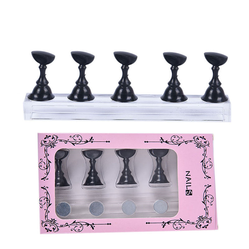 Acrylic Transparent Base for Nail Holder Magnet Chessboard Practice Seat - Heritage cosmetics and beauty care