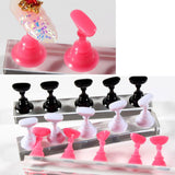 Acrylic Transparent Base for Nail Holder Magnet Chessboard Practice Seat - Heritage cosmetics and beauty care