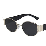 European And American Oval Sunglasses Small Frame Hip Hop Sunglasses - Heritage cosmetics and beauty care