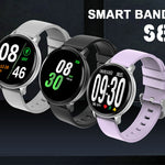 S8 Smart Bracelet Fitness Tracker Heart Rate Waterproof - Heritage cosmetics and beauty care