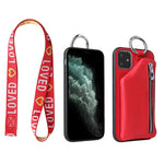 Compatible WithApple, Compatible WithApple , PU Leather Strap Cord Coin Purse Phone Cases ForiPhone XR X XS 12PRO 11 PRO MAX 7 8 PLUS SE Crossbody Neck Lanyard Wallet Cover Heritage cosmetics and beauty care