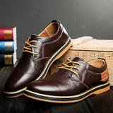 Rippled Leather Leu Oxfords - Heritage cosmetics and beauty care