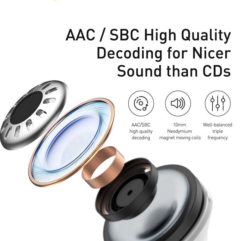 Dual Monaural Switching Noise-cancelling Earphones Waterproof Sound-activated Music Earphones Heritage cosmetics and beauty care