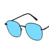 Metal Round Frame Sunglasses Personality Fashion Sunglasses Ladies Retro Heritage cosmetics and beauty care