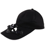 Sunscreen Solar Powered Fan Hat Summer Outdoor Sport Hats Sun Protection Cap With Solar Cool Fan Bicycling Climbing Baseball Cap - Heritage cosmetics and beauty care