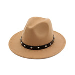 New Style Rivet Accessories Top Hat For Men and Women Woolen Hats - Heritage cosmetics and beauty care