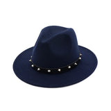 New Style Rivet Accessories Top Hat For Men and Women Woolen Hats - Heritage cosmetics and beauty care