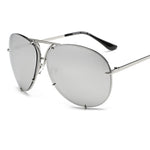 Color Film Sunglasses For Men And Women Big Frame Sunglasses - Heritage cosmetics and beauty care