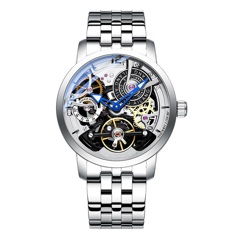 Watches Men's Mechanical Matches Automatic Hollow Waterproof - Heritage cosmetics and beauty care