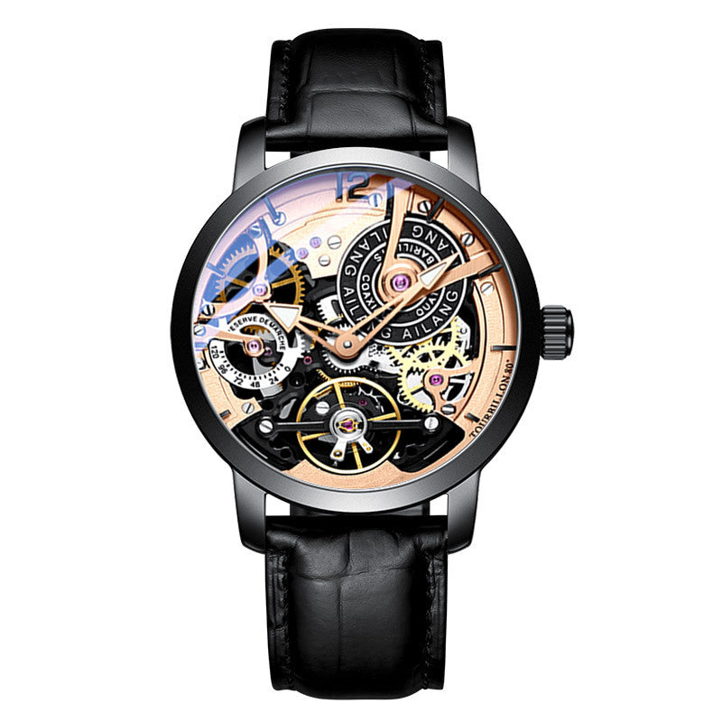 Watches Men's Mechanical Matches Automatic Hollow Waterproof - Heritage cosmetics and beauty care