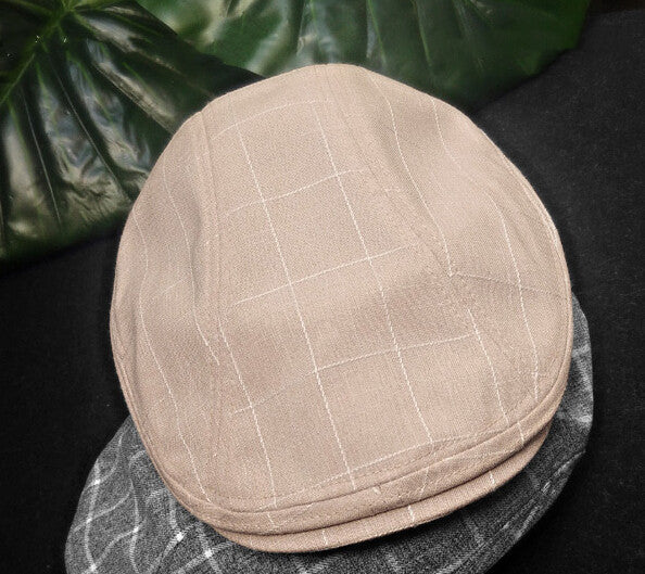 Thin, Comfortable, Pure Cotton, Japanese Retro Caps, Retro Literary And Artistic Small Fresh Berets, Forward Hats For Men And Women - Heritage cosmetics and beauty care