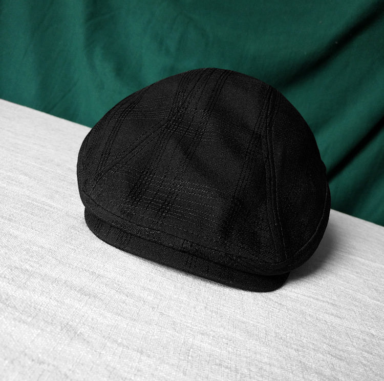 Thin, Comfortable, Pure Cotton, Japanese Retro Caps, Retro Literary And Artistic Small Fresh Berets, Forward Hats For Men And Women - Heritage cosmetics and beauty care