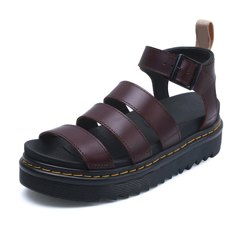 Sandals Martin Sandals Platform Fingerless Fashion Fashion Beach Shoes - Heritage cosmetics and beauty care