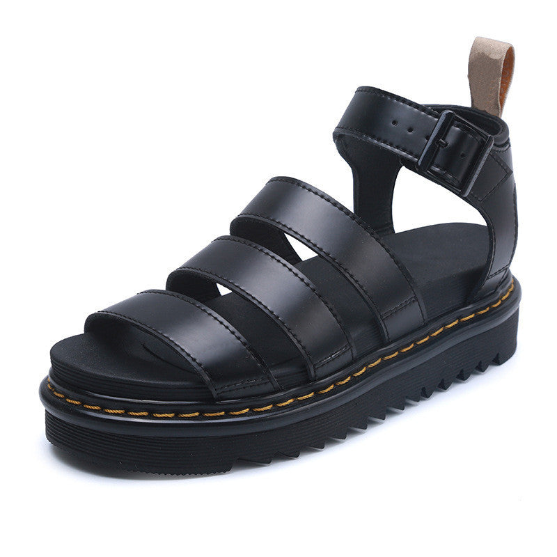 Sandals Martin Sandals Platform Fingerless Fashion Fashion Beach Shoes - Heritage cosmetics and beauty care