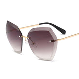 Ocean Piece Sunglasses European And American Trend Glasses Cut-edge Sunglasses - Heritage cosmetics and beauty care