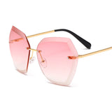 Ocean Piece Sunglasses European And American Trend Glasses Cut-edge Sunglasses - Heritage cosmetics and beauty care