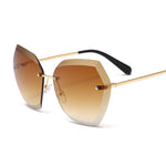 Ocean Piece Sunglasses European And American Trend Glasses Cut-edge Sunglasses - Heritage cosmetics and beauty care