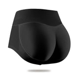 Women Middle Waist Sexy Pad Butt Lifter Hip Enhancer Fake Ass Mesh Underwear Push Up Panties Butt Body Shaper Seamless Buttocks - Heritage cosmetics and beauty care