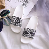 Summer Sandals And Slippers Couple Taking a Bath at Home - Heritage cosmetics and beauty care