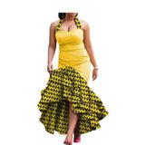 African Custom Summer Women's Party Dresses Heritage cosmetics and beauty care