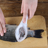 Fish Skin Brush Scraping Fish Scale Brush Grater Quick Disassembly Fish Knife Cleaning Peeling Skin Scraper Scraper Fish Scaler Kitchen Tools - Heritage cosmetics and beauty care