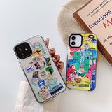 Compatible with Apple, Fashion World Travel Label Phone Cases For iPhone 12 Heritage cosmetics and beauty care