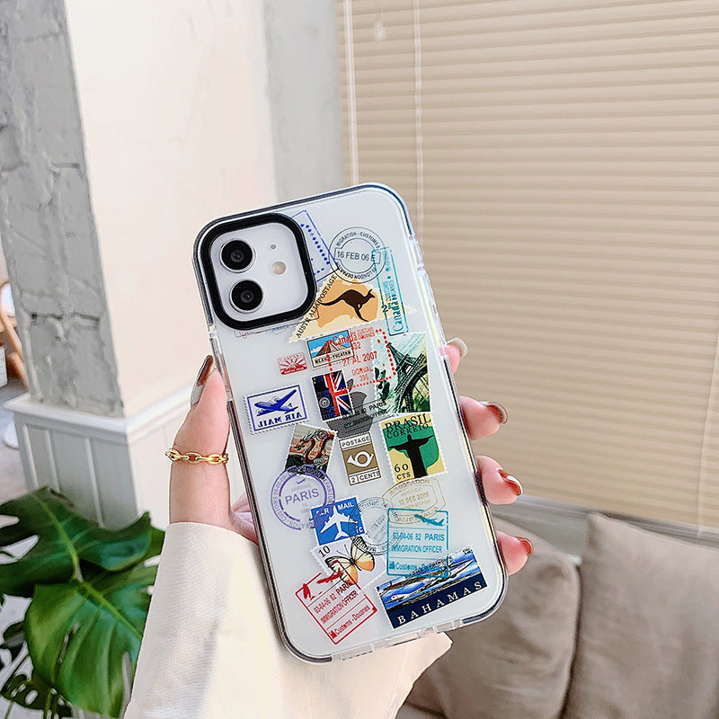 Compatible with Apple, Fashion World Travel Label Phone Cases For iPhone 12 Heritage cosmetics and beauty care