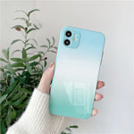 Compatible with Apple, Gradient Glass Is Suitable For Apple 12 Glass Mobile Phone Case IPhone11 Glass,12Pro Protective Cover 8Plus,XR Heritage cosmetics and beauty care