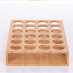 Bamboo Essential Oil Storage Rack For Essential Oil Bottles 15ml - Heritage cosmetics and beauty care