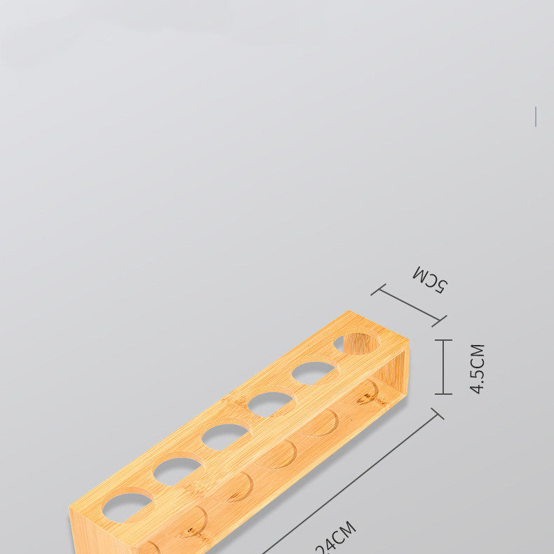 Bamboo Essential Oil Storage Rack For Essential Oil Bottles 15ml - Heritage cosmetics and beauty care