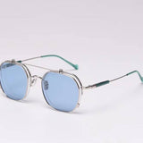 Retro Polarized Flip Sunglasses - Heritage cosmetics and beauty care