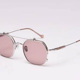 Retro Polarized Flip Sunglasses - Heritage cosmetics and beauty care