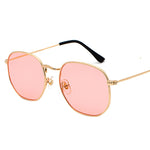 Harajuku Personality Irregular Sunglasses Fashion Metal Glasses Men'S Literary Style Sunglasses - Heritage cosmetics and beauty care