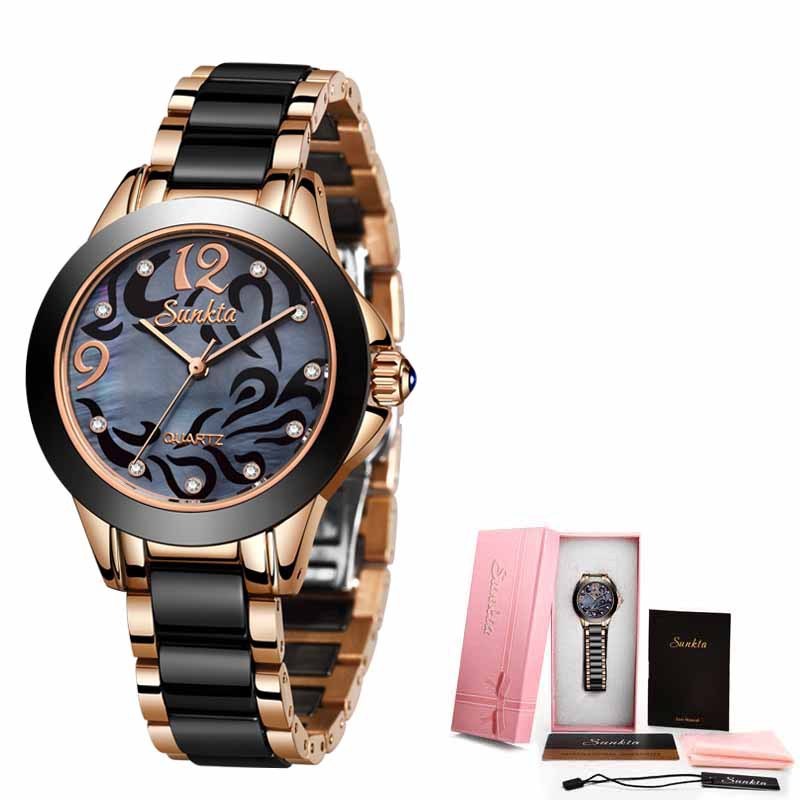 Ceramic Ladies Watches Exquisite High-end Watches - Heritage cosmetics and beauty care