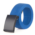 Trendy Fashion New Men'S And Women'S Trousers Solid Color Canvas Belt Men'S Belt - Heritage cosmetics and beauty care