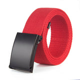 Trendy Fashion New Men'S And Women'S Trousers Solid Color Canvas Belt Men'S Belt - Heritage cosmetics and beauty care